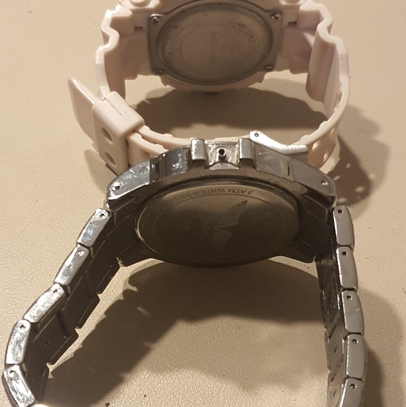 10/$20 Lot Of 2 Deporte & Sanda Men's Watches For Parts Or Repair- Working - Picture 2 of 4